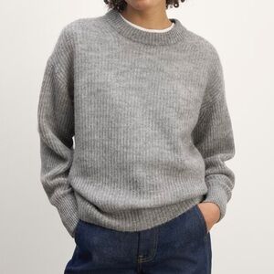 Everlane Alpaca Cocoon Crew